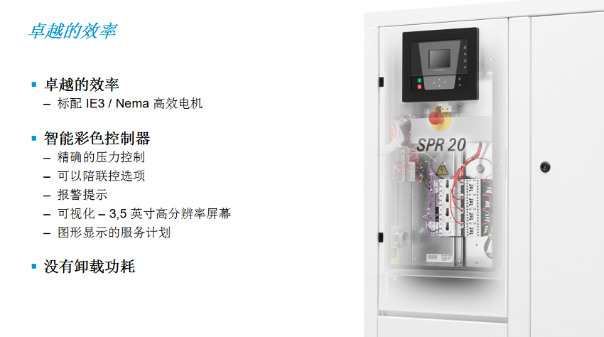 無(wú)油渦旋空壓機(jī)(圖6) 無(wú)油渦旋空壓機(jī)效率